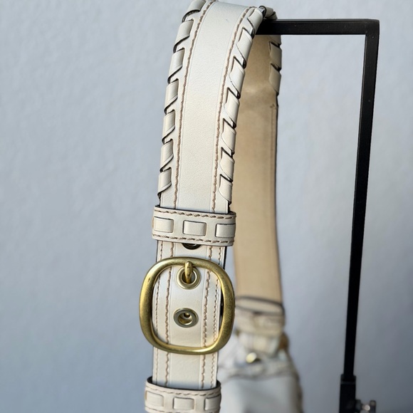 Coach Resort Denim Bleecker Shoulder Flap Bag - Picture 6 of 16